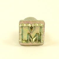 12mm Decorative Letter M Embossing Stamp